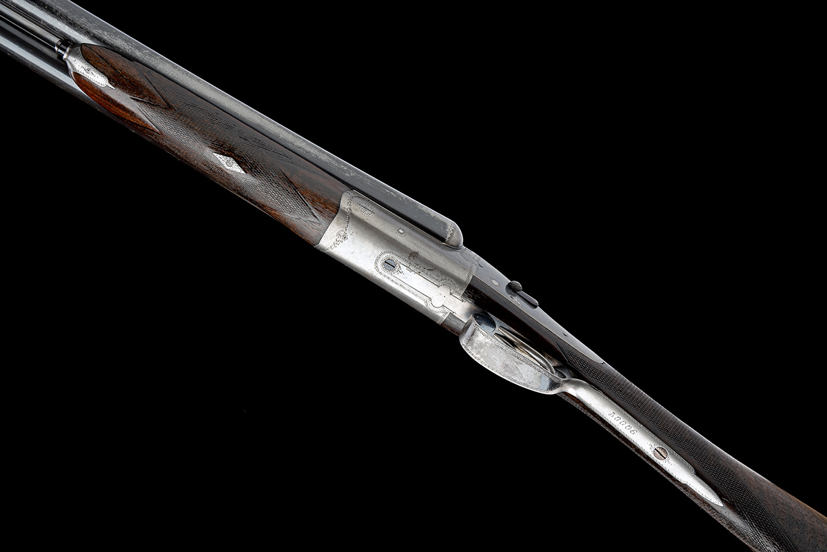 HOLLAND & HOLLAND A 12-BORE 'NO. 3 MODEL' HAND-DETACHABLE BACK-ACTION SIDELOCK EJECTOR, serial no. - Image 3 of 9