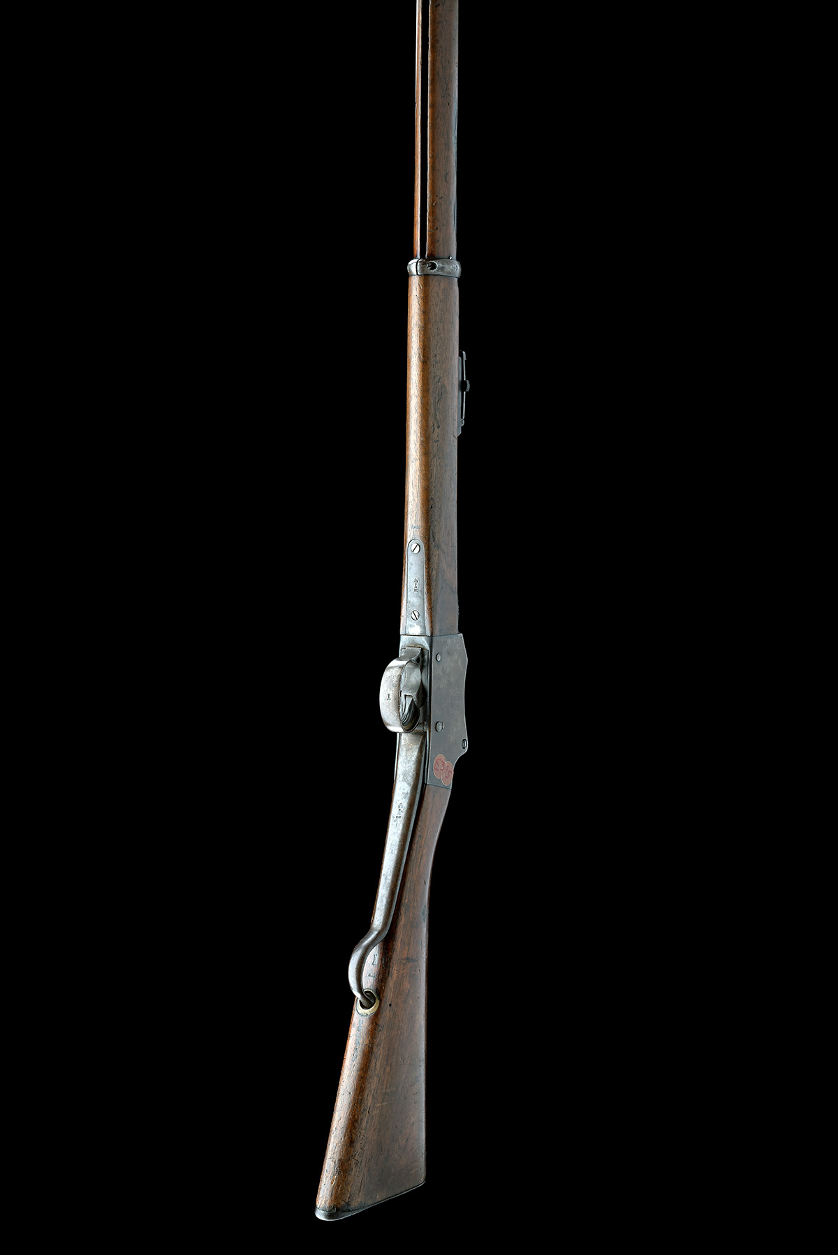 A .577/450 MARTINI HENRY MK IV SERVICE RIFLE MADE AT ENFIELD IN 1887, serial no. D1801, with 33in. - Image 8 of 9