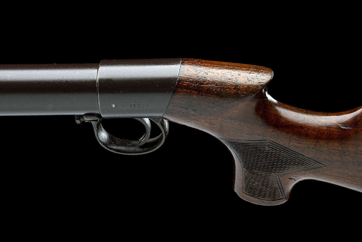 A RARE .177 PRESENTATION BSA UNDER-LEVER IMPROVED MODEL 'B' AIR-RIFLE, serial no. 17205, for 1907/8, - Image 7 of 10