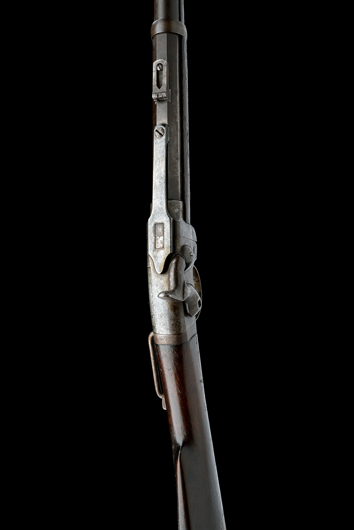 A .50 SMITHS PATENT CAPPING BREECH LOADING CARBINE OF THE AMERICAN CIVIL WAR, CIRCA 1863, serial no. - Image 4 of 8