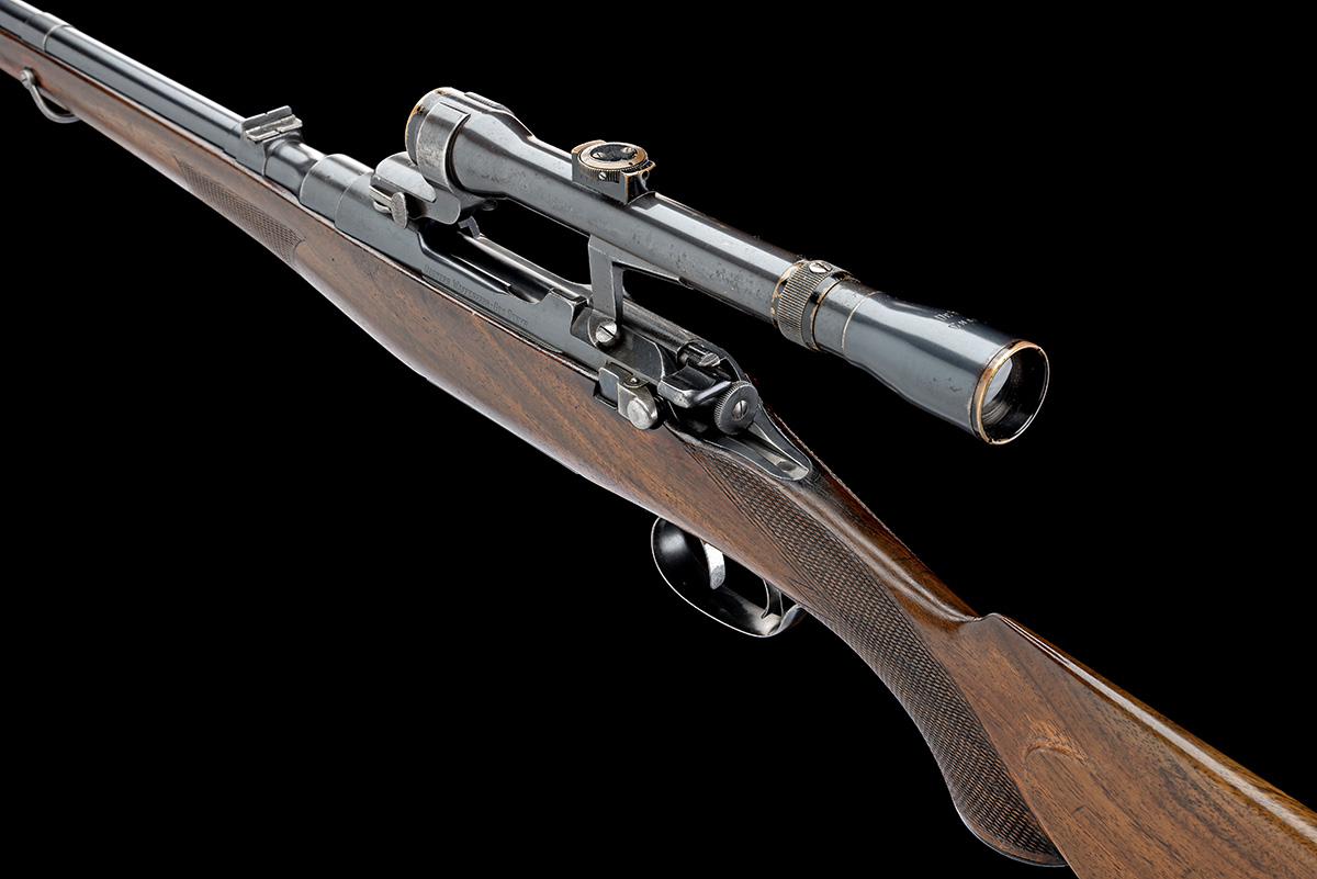 AN 8X56 M/S 'MODEL 1908' BOLT-MAGAZINE STUTZEN SPORTING RIFLE BY STEYR, serial no. 11884, for - Image 8 of 10