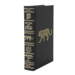 A LIMITED EDITION OF 'HUNTING THE AFRICAN LEOPARD', no. 549 of 1000 published by The Amwell Press