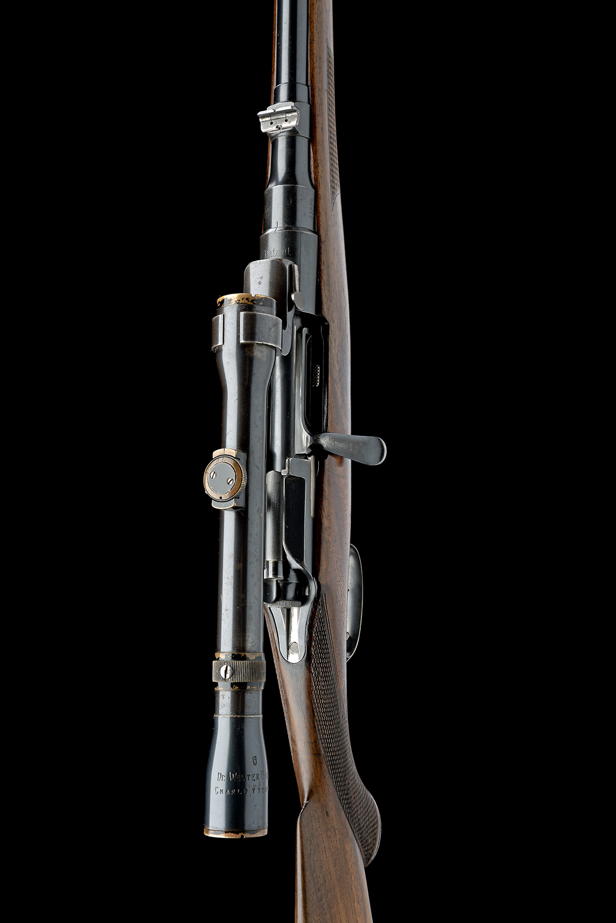 AN 8X56 M/S 'MODEL 1908' BOLT-MAGAZINE STUTZEN SPORTING RIFLE BY STEYR, serial no. 11884, for - Image 4 of 10