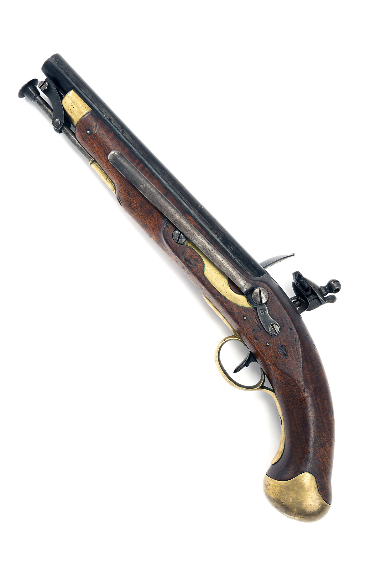 A RARE AND GOOD .56 FLINTLOCK WILLIAM IV PATTERN 1824/32 SEA SERVICE PISTOL, CIRCA 1830, no - Image 2 of 4