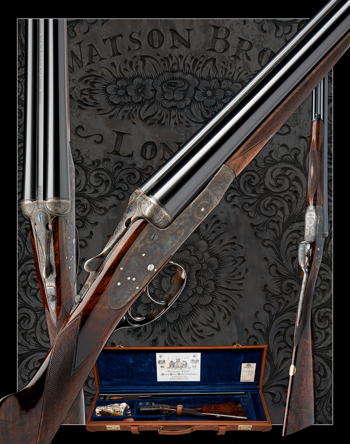 WATSON BROS. A 20-BORE SELF-OPENING ROUND-BODIED SIDELOCK EJECTOR, serial no. 20055, for 1999, 28in. - Image 11 of 11
