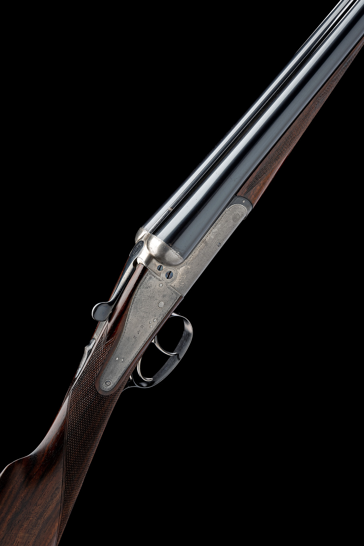 HOLLAND & HOLLAND A 12-BORE 'C GRADE' BACK-ACTION SIDELOCK EJECTOR, serial no. 24811, for 1906,