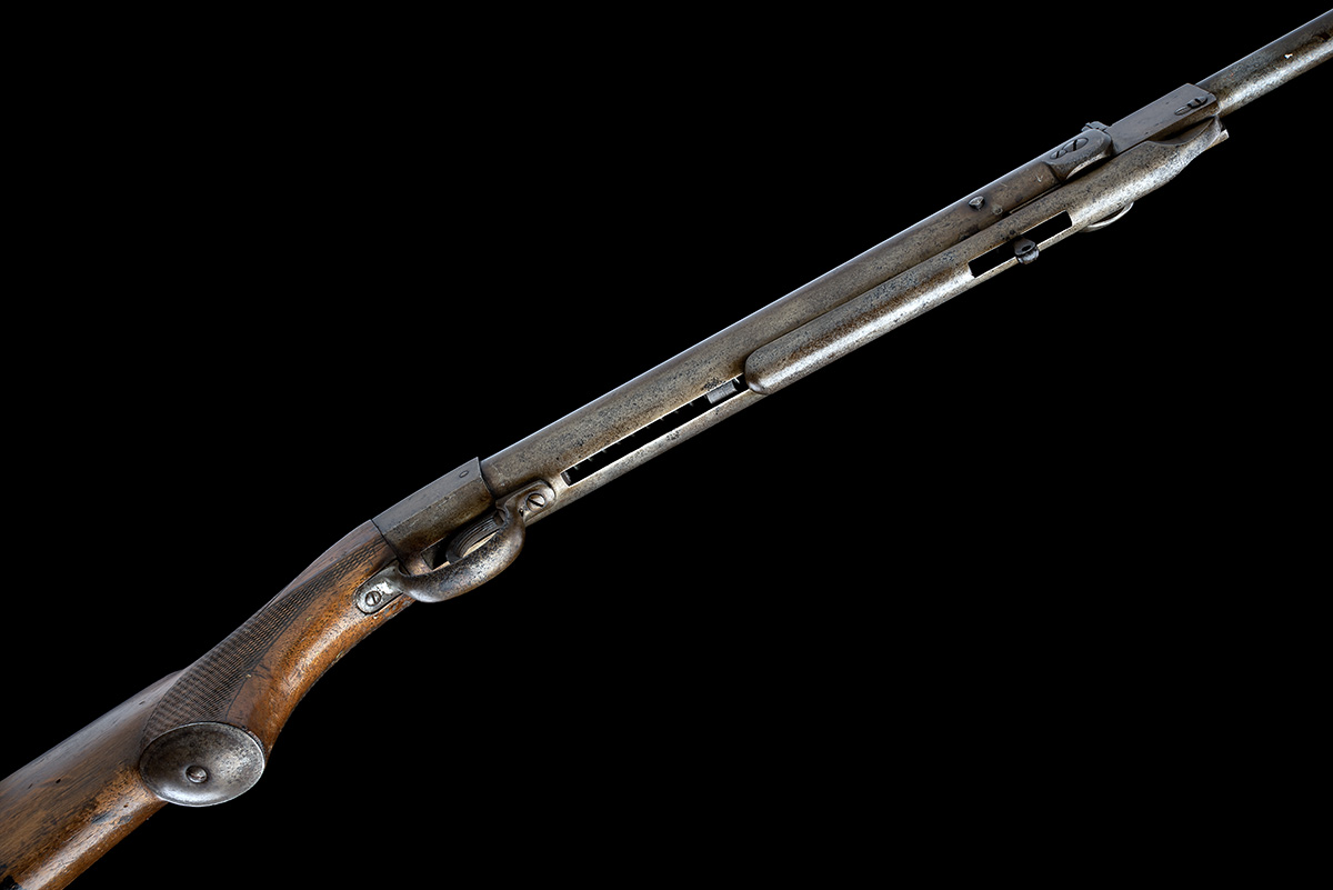 A RARE .177 LANGENHAN 'ORIGINAL V' BREAK-BARREL AIR-RIFLE, serial no. 132058, late variant circa - Image 3 of 9