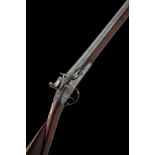 A GOOD 18-BORE FLINTLOCK BIRDING-GUN BY BAILES, LONDON, WITH SPANISH BARREL, CIRCA 1750, no