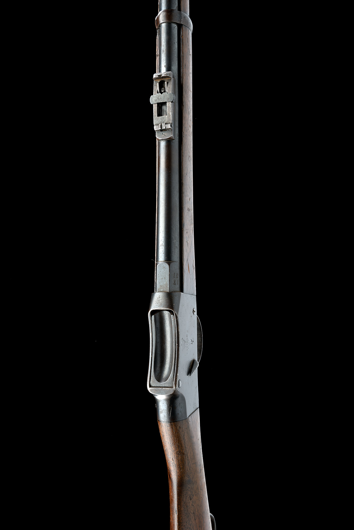 A .577/450 MARTINI HENRY MK IV SERVICE RIFLE MADE AT ENFIELD IN 1887, serial no. D1801, with 33in. - Image 6 of 9