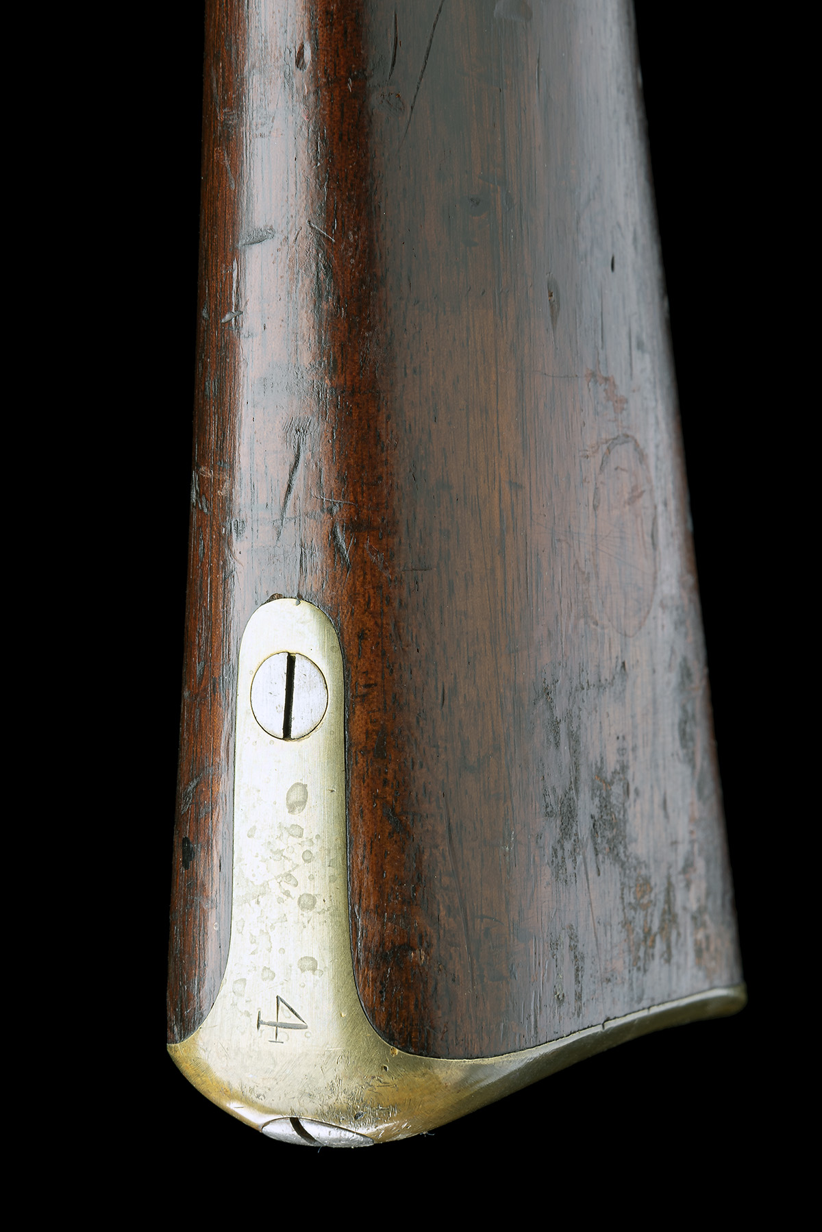 A EXCEPTIONALLY RARE .577 LANCASTER OVAL BORE 3-BAND GOVERNMENT TRIALS RIFLE , EX-ENFIELD PATTERN - Image 9 of 10