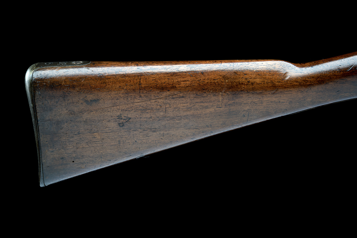 A .65 (SMOOTHBORE) PATTERN 1858 NATIVE INFANTRY THREE BAND PERCUSSION MUSKET, DATED 1859, serial no. - Image 5 of 10