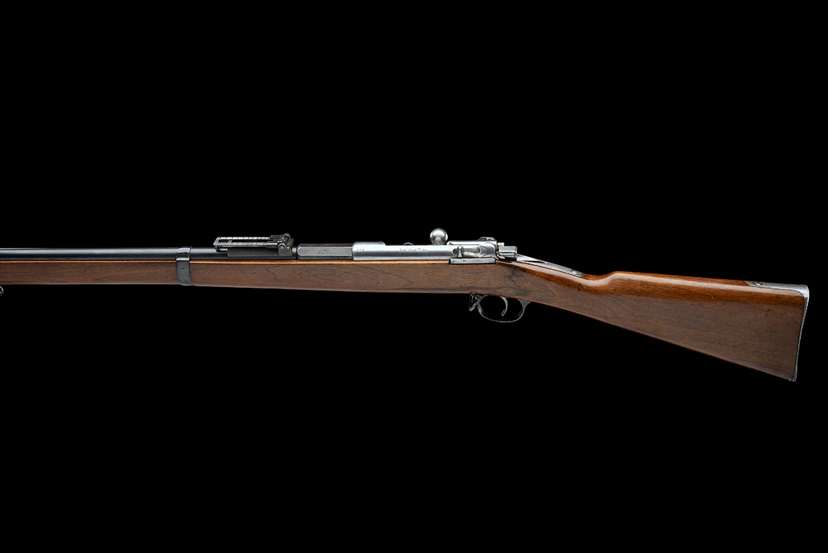 A GOOD .43 (11.15 X 60mm) MAUSER MODEL 1871/84 BOLT ACTION RIFLE MADE AT SPANDAU IN 1888, serial no. - Image 2 of 10