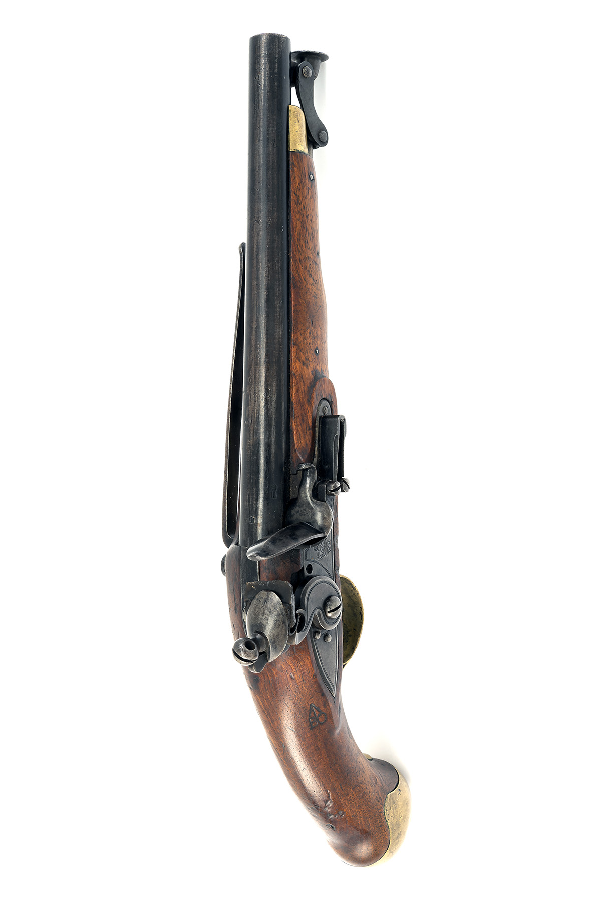 A RARE AND GOOD .56 FLINTLOCK WILLIAM IV PATTERN 1824/32 SEA SERVICE PISTOL, CIRCA 1830, no - Image 3 of 4