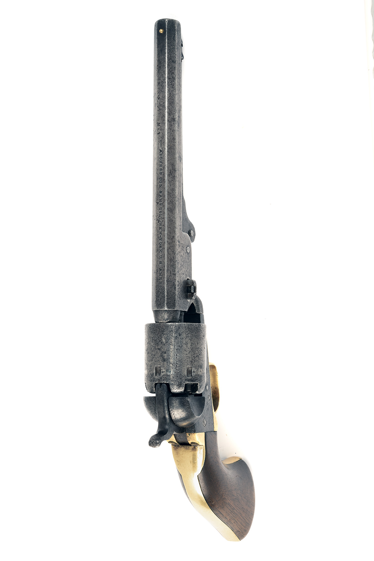 A .36 COLT MODEL 1851 NAVY PERCUSSION REVOLVER, CIRCA 1861, serial no. 110110, with 7 1/2in. - Image 3 of 4