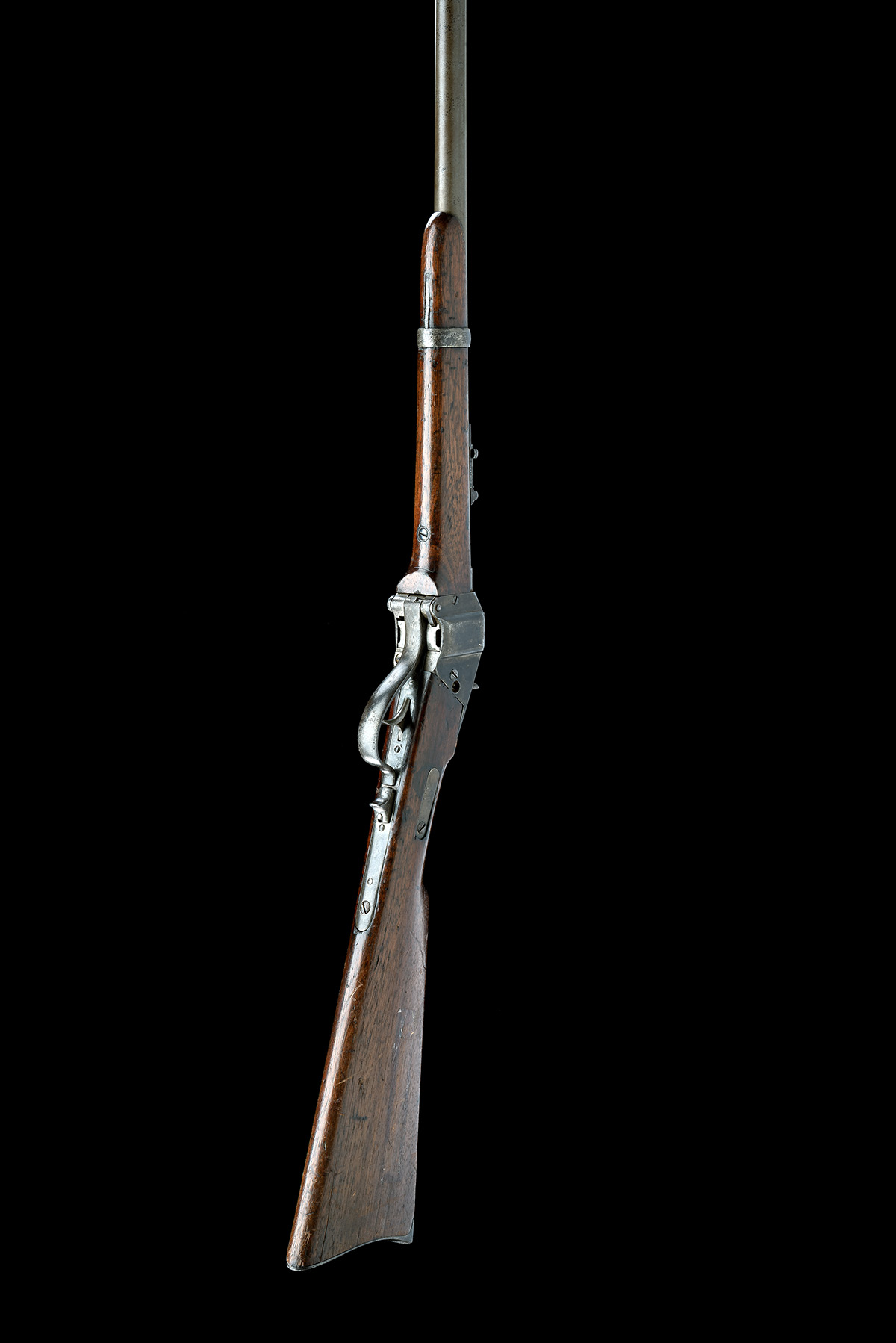 A .50-70 SHARPS NEW MODEL 1863 / 1867 METALLIC CARTRIDGE CONVERSION CARBINE OF THE INDIAN WARS, - Image 8 of 8