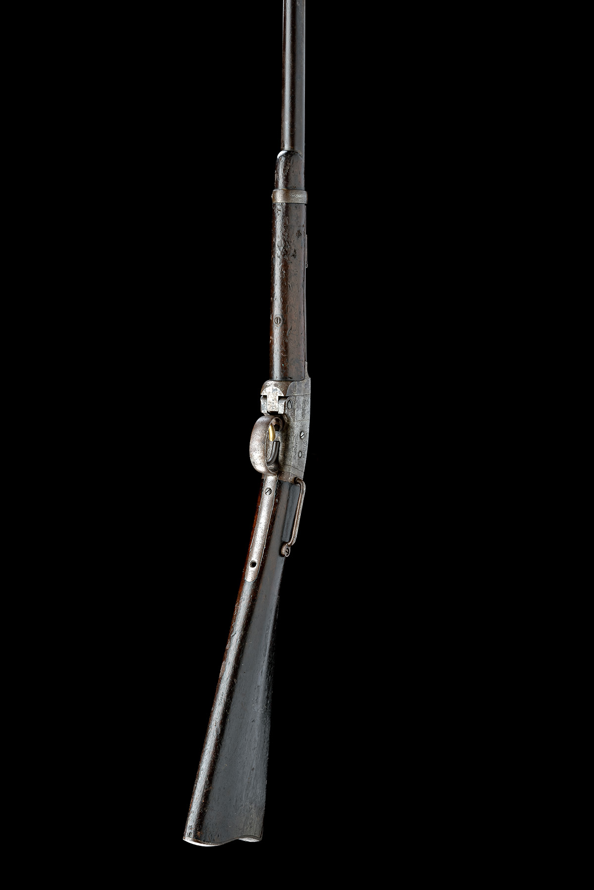 A .50 SMITHS PATENT CAPPING BREECH LOADING CARBINE OF THE AMERICAN CIVIL WAR, CIRCA 1863, serial no. - Image 6 of 8