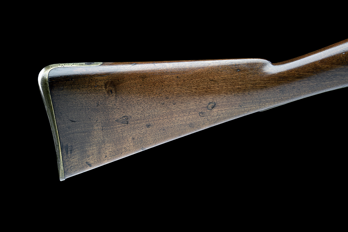 A RARE CRIMEAN WAR .704 PATTERN 1851 PERCUSSION RIFLE MUSKET MARKED TO THE 1ST BATTALION - Image 7 of 10