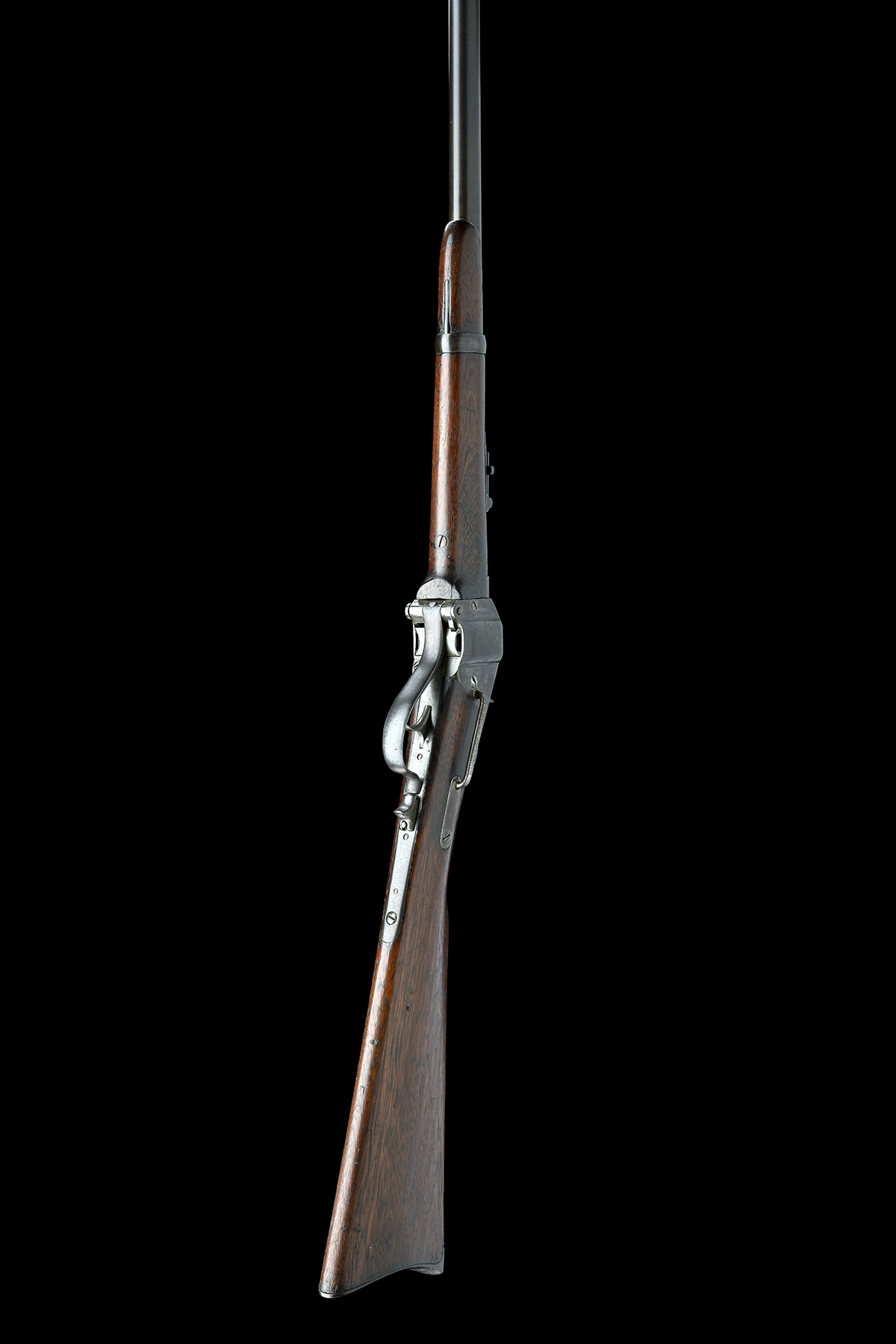 A .52-70 SHARPS NEW MODEL 1863 / 1867 METALLIC CARTRIDGE CONVERSION CARBINE OF THE INDIAN WARS, - Image 9 of 9