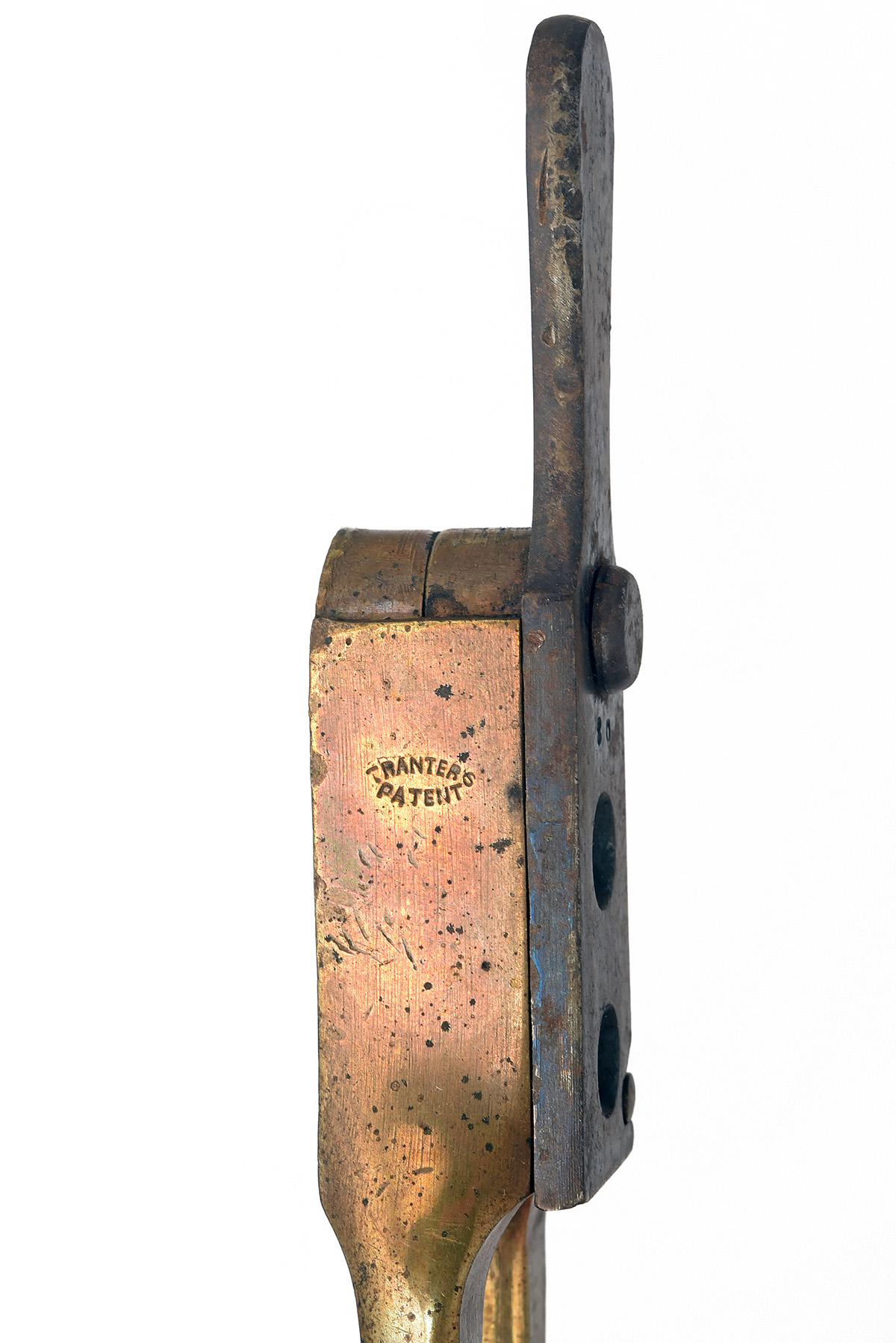 A CASED 80-BORE TRANTER THIRD MODEL DOUBLE TRIGGER PERCUSSION REVOLVER, CIRCA 1860, serial no. - Image 6 of 8