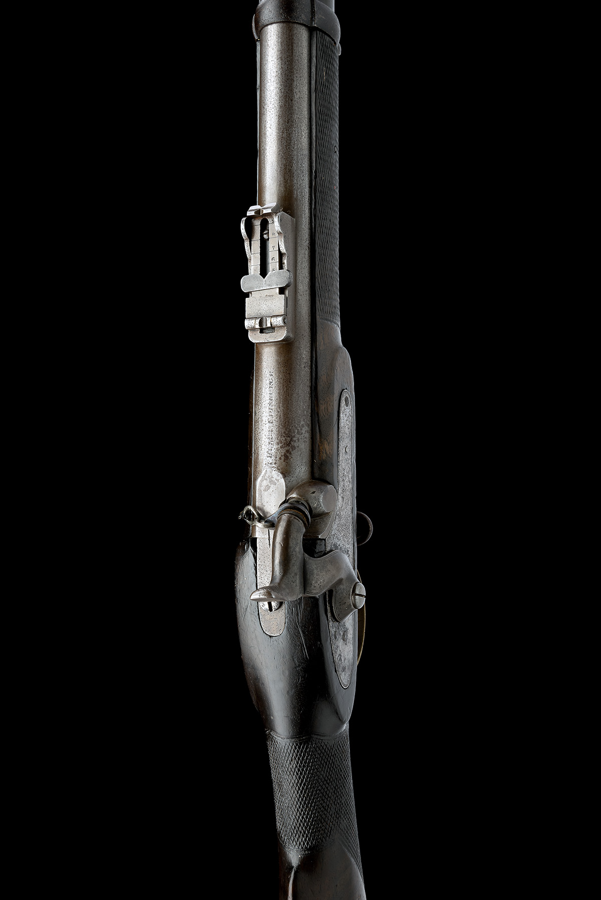 A .577 PATTERN 1853 THREE BAND PERCUSSION VOLUNTEER RIFLE BY A. HENRY, CIRCA 1860, no visible serial - Image 4 of 8