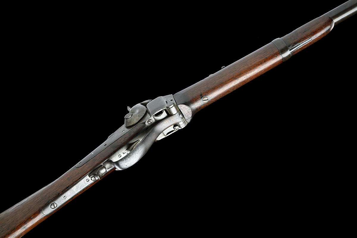 A .52-70 SHARPS NEW MODEL 1863 / 1867 METALLIC CARTRIDGE CONVERSION CARBINE OF THE INDIAN WARS, - Image 4 of 9