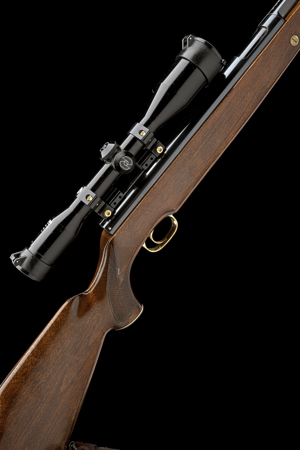 A .22 CUSTOM WEIHRAUCH HW77 MKI UNDER-LEVER AIR-RIFLE, POSSIBLY BY VENOM, serial number 1011684,