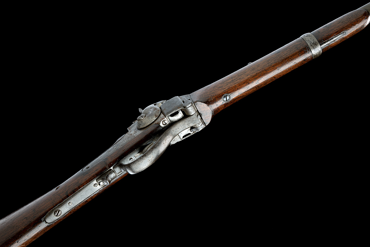 A .50-70 SHARPS NEW MODEL 1863 / 1867 METALLIC CARTRIDGE CONVERSION CARBINE OF THE INDIAN WARS, - Image 3 of 8