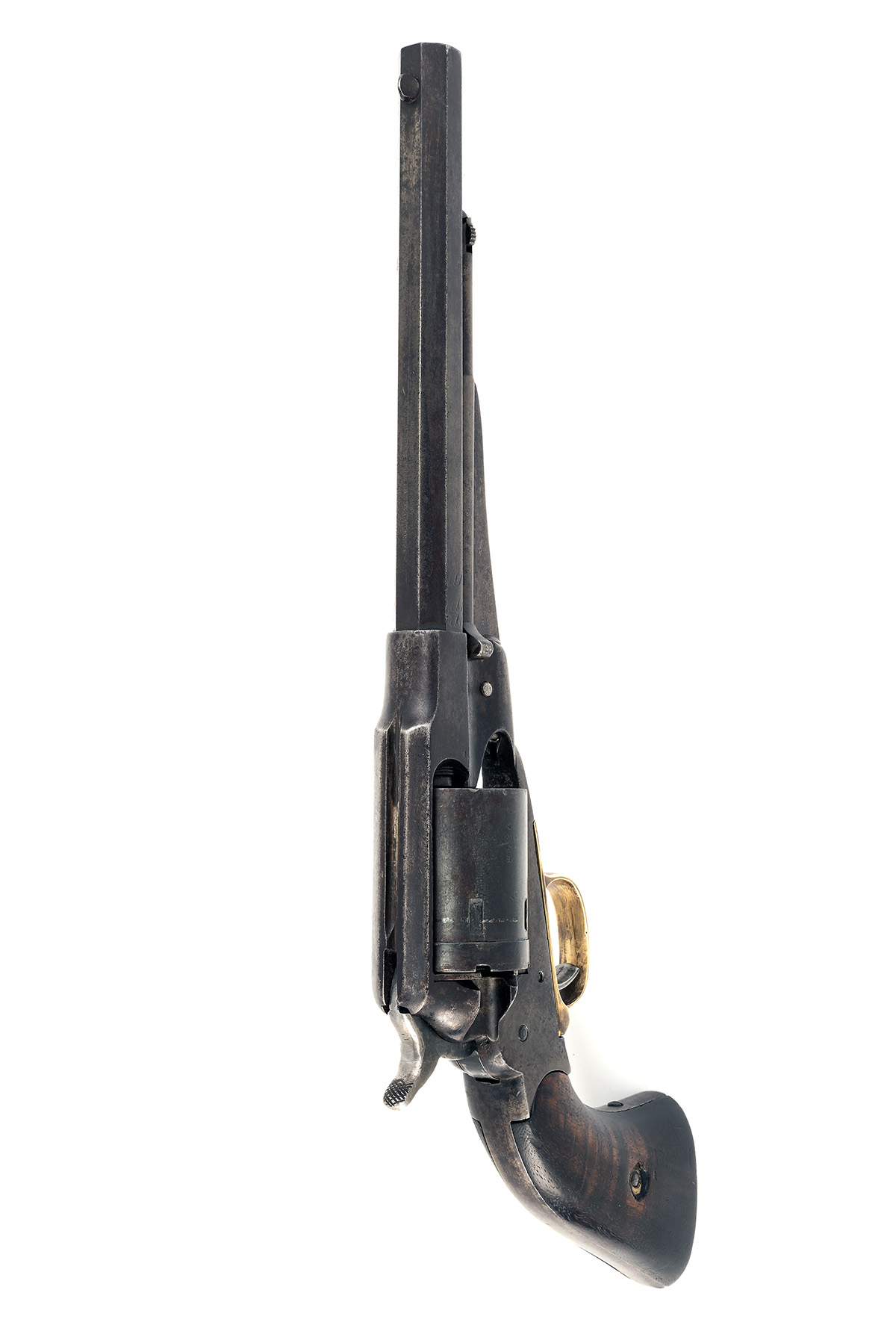 A .44 (HENRY RIMFIRE) REMINGTON NEW MODEL ARMY METALLIC CARTRIDGE CONVERSION REVOLVER, CIRCA 1869, - Image 3 of 4