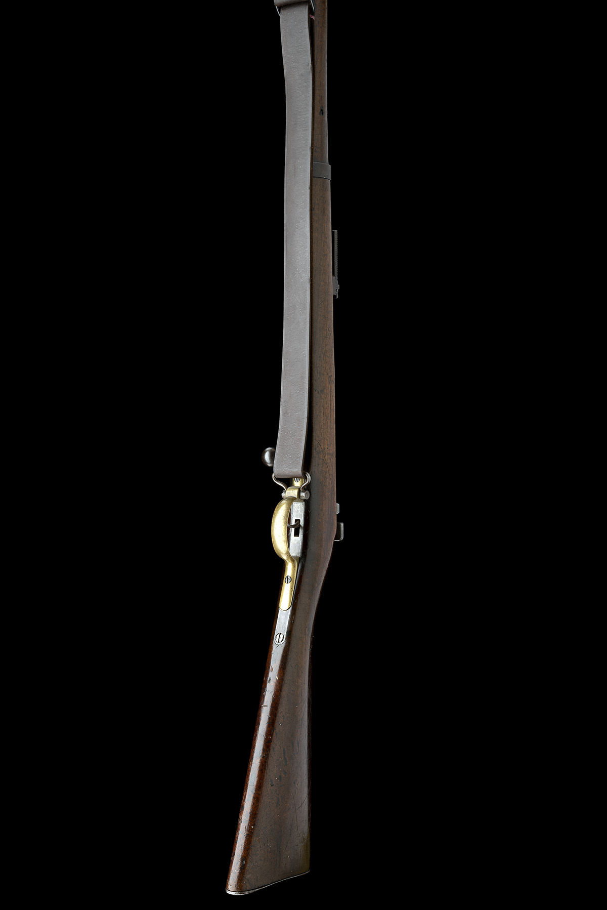 A GERMAN .43 (11.15 X 60mm) MAUSER MODEL 1871 BOLT ACTION SINGLE SHOT INFANTRY RIFLE, MADE AT AMBERG - Image 6 of 9