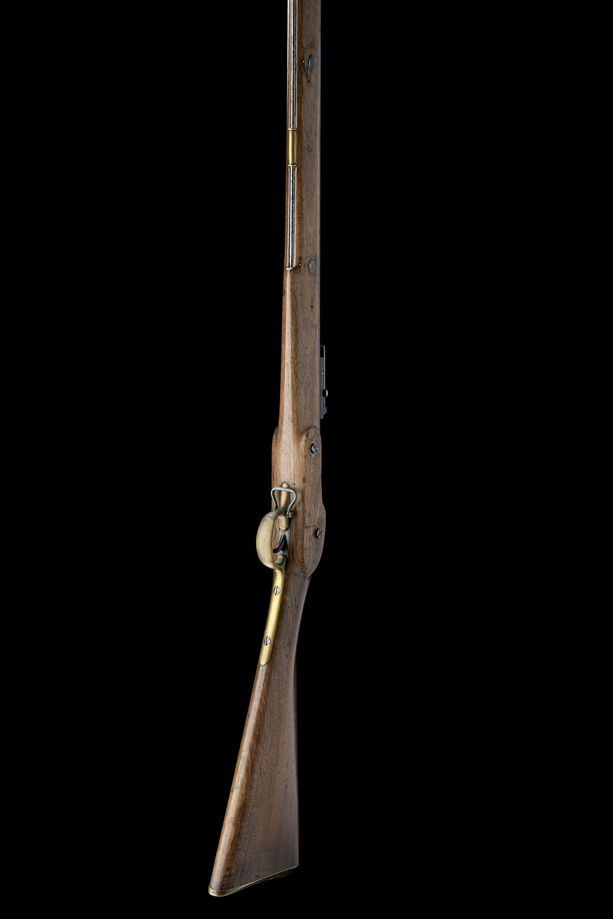 A RARE CRIMEAN WAR .704 PATTERN 1851 PERCUSSION RIFLE MUSKET MARKED TO THE 1ST BATTALION - Image 8 of 10