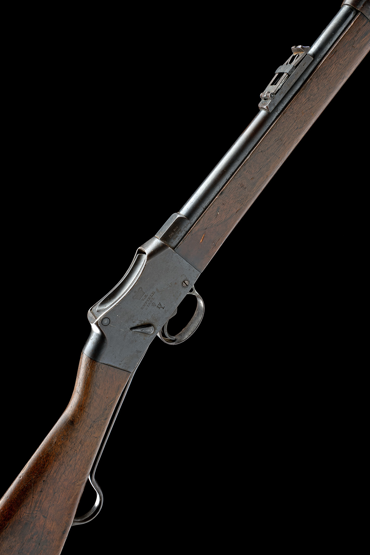 A .577/450 MARTINI HENRY MK IV SERVICE RIFLE MADE AT ENFIELD IN 1887, serial no. D1801, with 33in.
