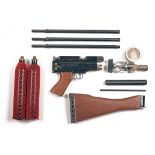 A CASED MULTI-CALIBRE COLCHESTER WEAPONS WORKSHOP LTD. LIMITED EDITION 'GAMEKEEPER' AIR-RIFLE,