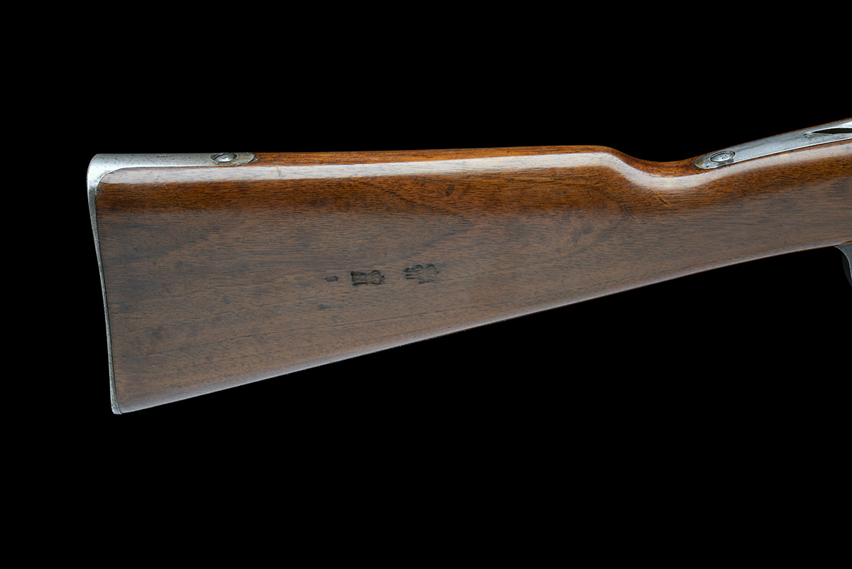A GOOD .43 (11.15 X 60mm) MAUSER MODEL 1871/84 BOLT ACTION RIFLE MADE AT SPANDAU IN 1888, serial no. - Image 5 of 10