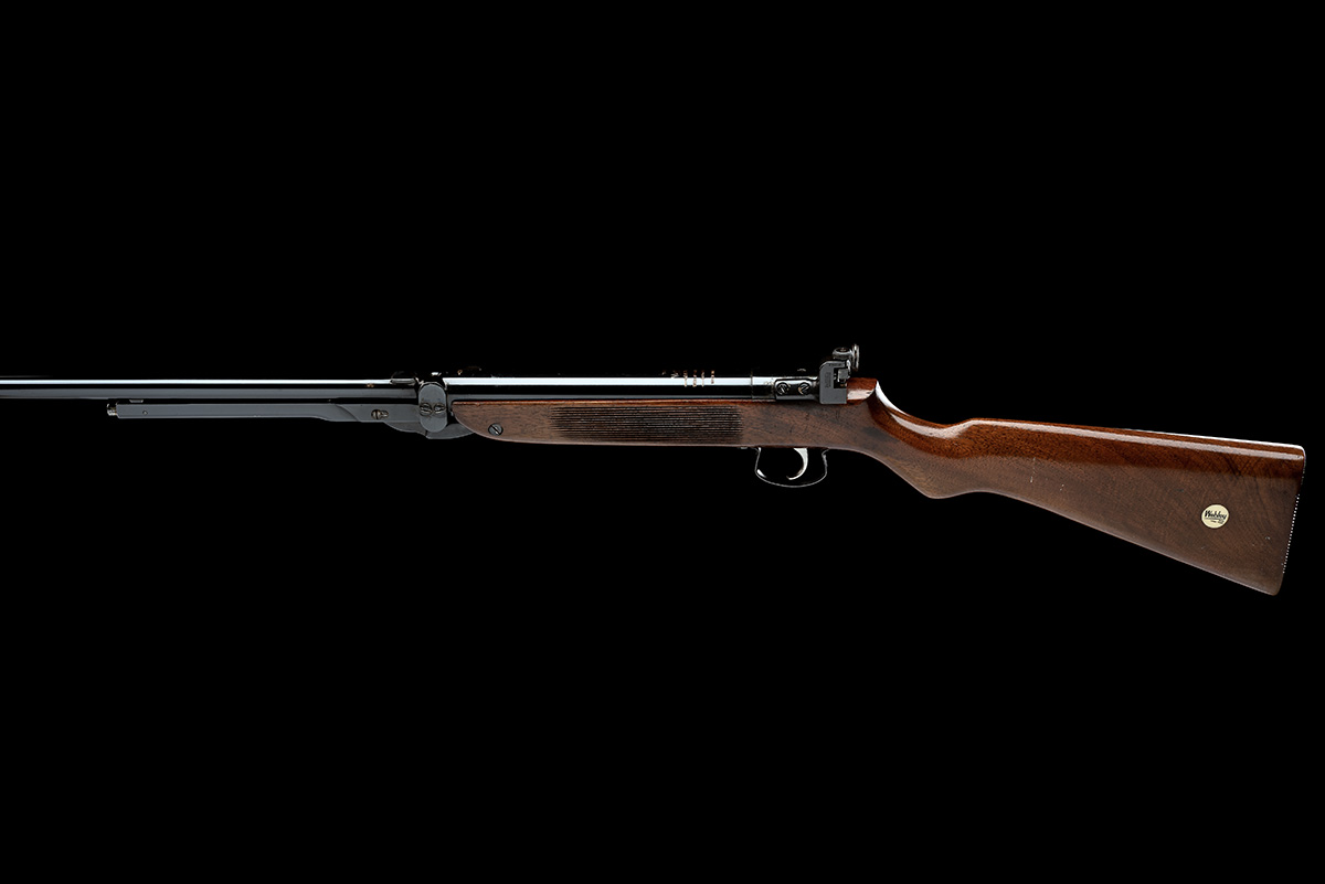 A GOOD .177 WEBLEY & SCOTT MK3 'TARGET' AIR-RIFLE, serial no. 17438, circa 1958, with 18 1/2in. - Image 2 of 9