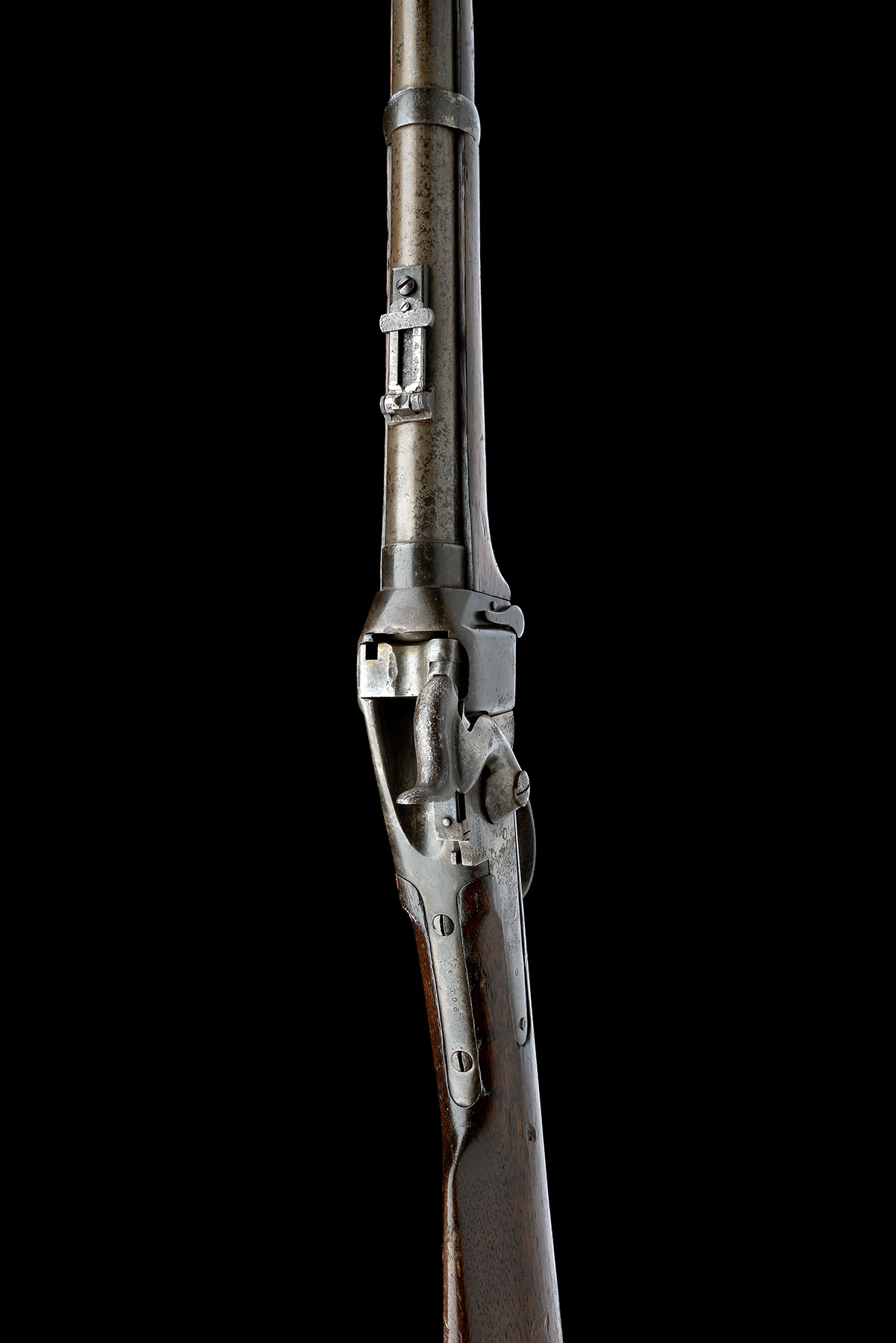 A .50-70 SHARPS NEW MODEL 1863 / 1867 METALLIC CARTRIDGE CONVERSION CARBINE OF THE INDIAN WARS, - Image 6 of 8