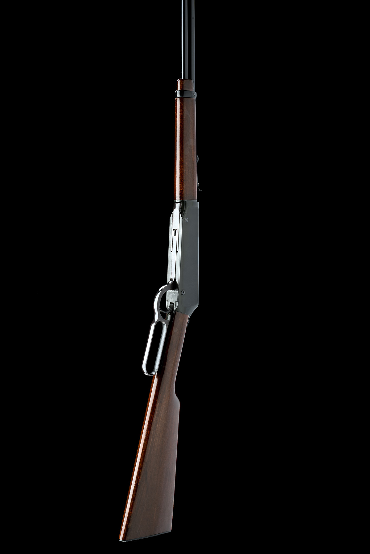 A SCARCE .177 WEBLEY LEVER-ACTION AIR-RIFLE, MODEL 'RANGER', serial no. 000673, one of a small - Image 6 of 9