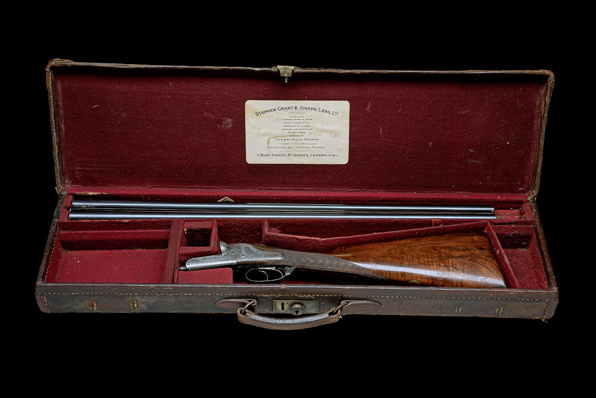 CHARLES LANCASTER A 12-BORE ASSISTED-OPENING BACK-ACTION SIDELOCK EJECTOR, serial no. 6337, for - Image 9 of 9