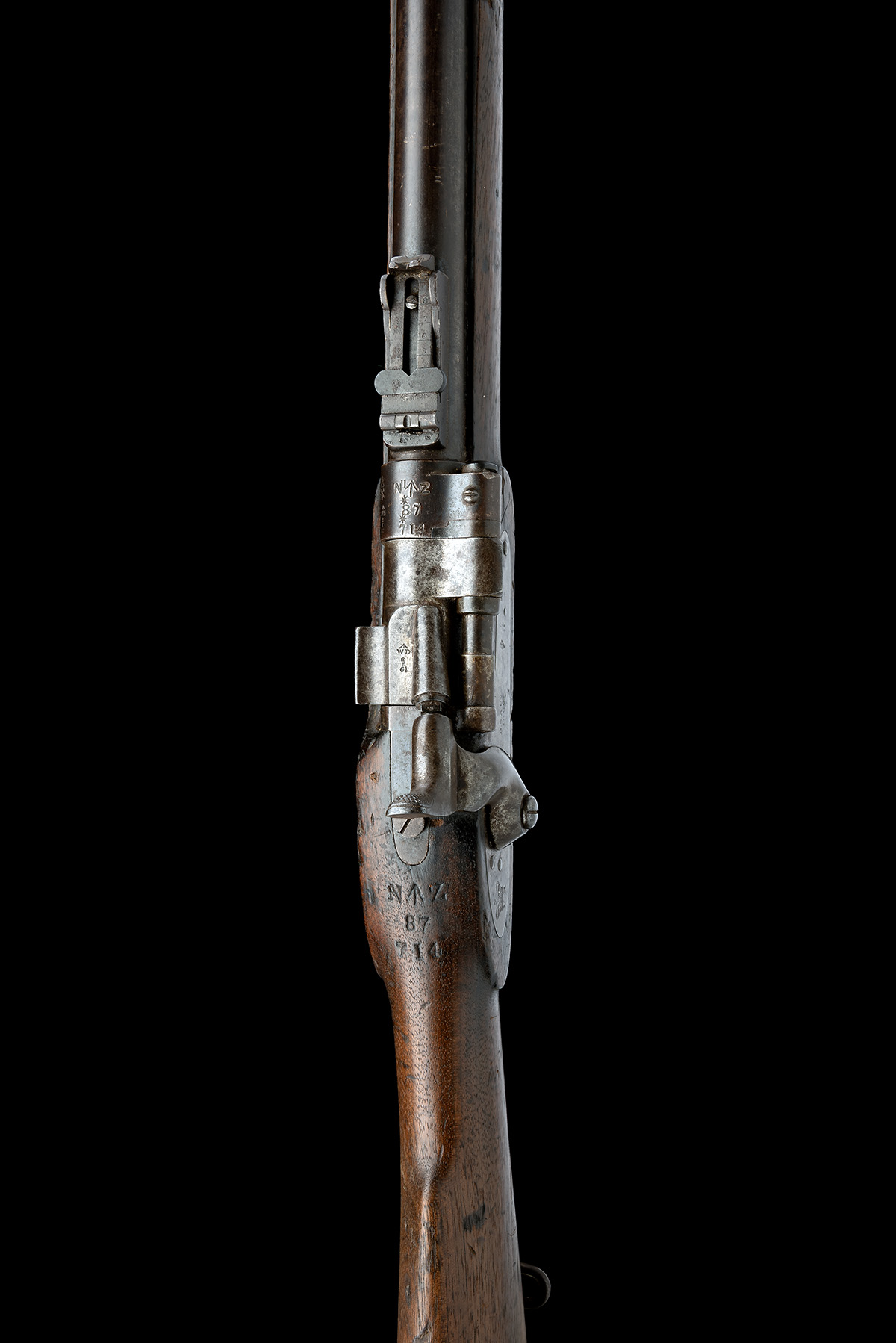 A .577 SNIDER / ENFIELD MK II** NEW ZEALAND ISSUE TWO BAND SERVICE RIFLE BY B.S.A. & CO, serial - Image 6 of 9