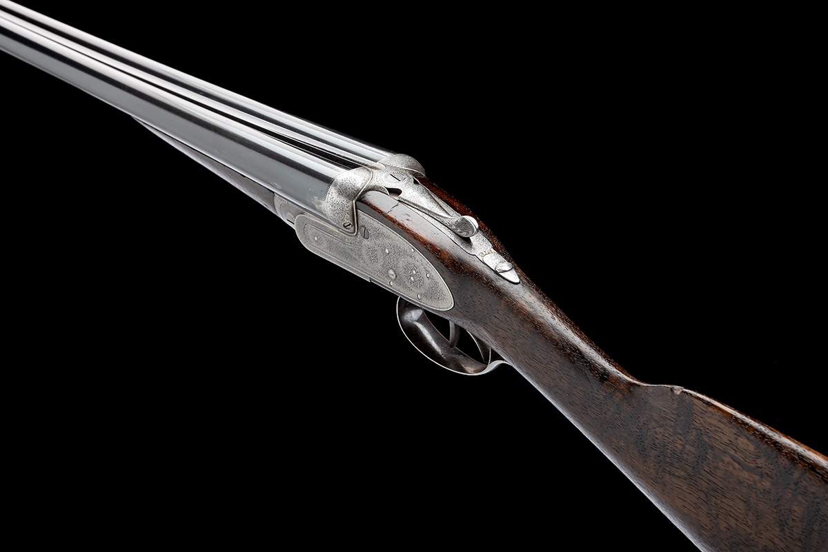 J. PURDEY & SONS A 12-BORE SELF-OPENING SIDELOCK EJECTOR, serial no. 13411, for 1889, 30in. black - Image 8 of 9