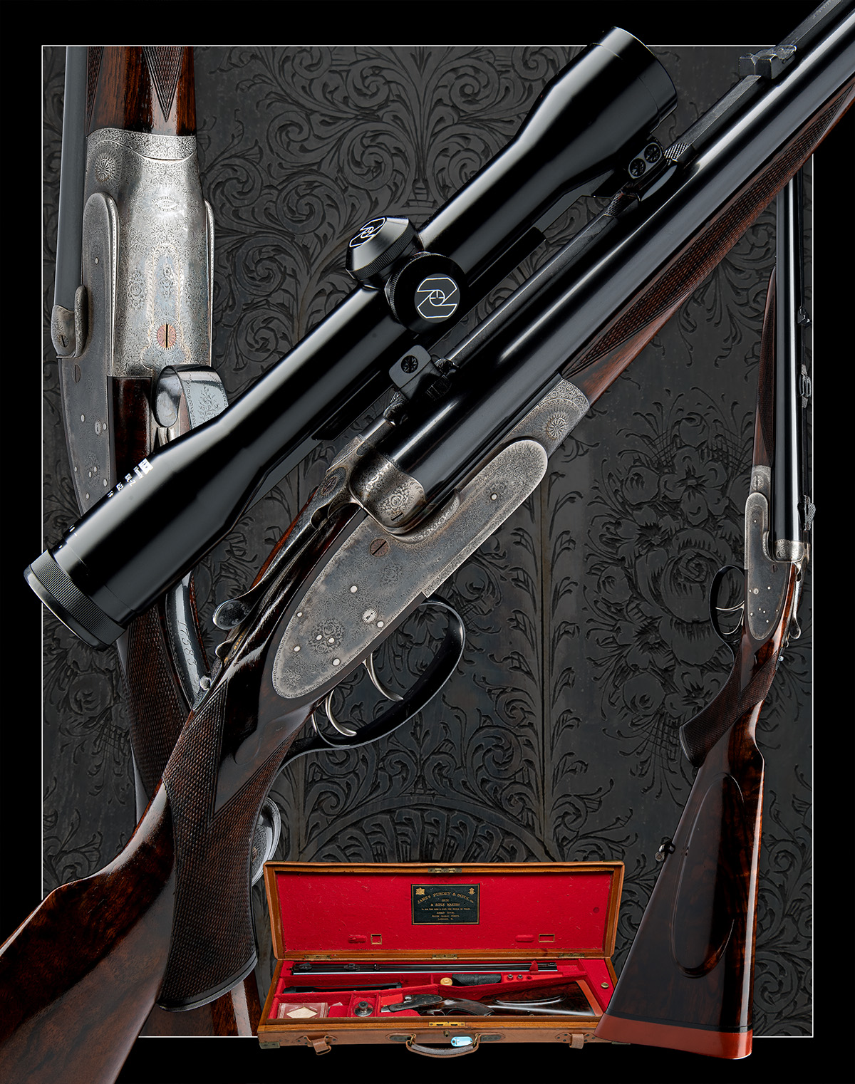 J. PURDEY & SONS A .303 NITRO EXPRESS SELF-OPENING SIDELOCK EJECTOR DOUBLE RIFLE, serial no. - Image 12 of 23