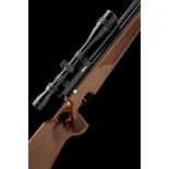 A SCARCE .177 SPORTSMATCH 'GC2' CUSTOM AIR-RIFLE WITH SPORTING THUMBHOLE STOCK, serial no. 061,