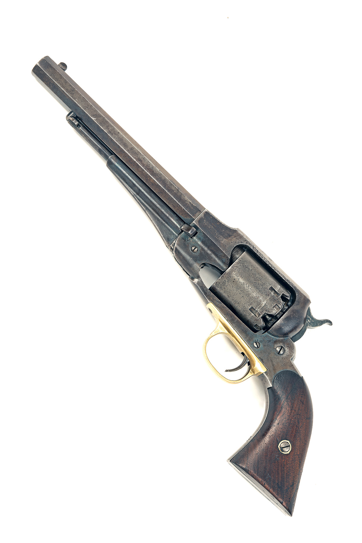 A CASED MARTIAL MARKED .44 REMINGTON 1860 NEW MODEL ARMY PERCUSSION REVOLVER, serial no. 83603, - Image 3 of 5