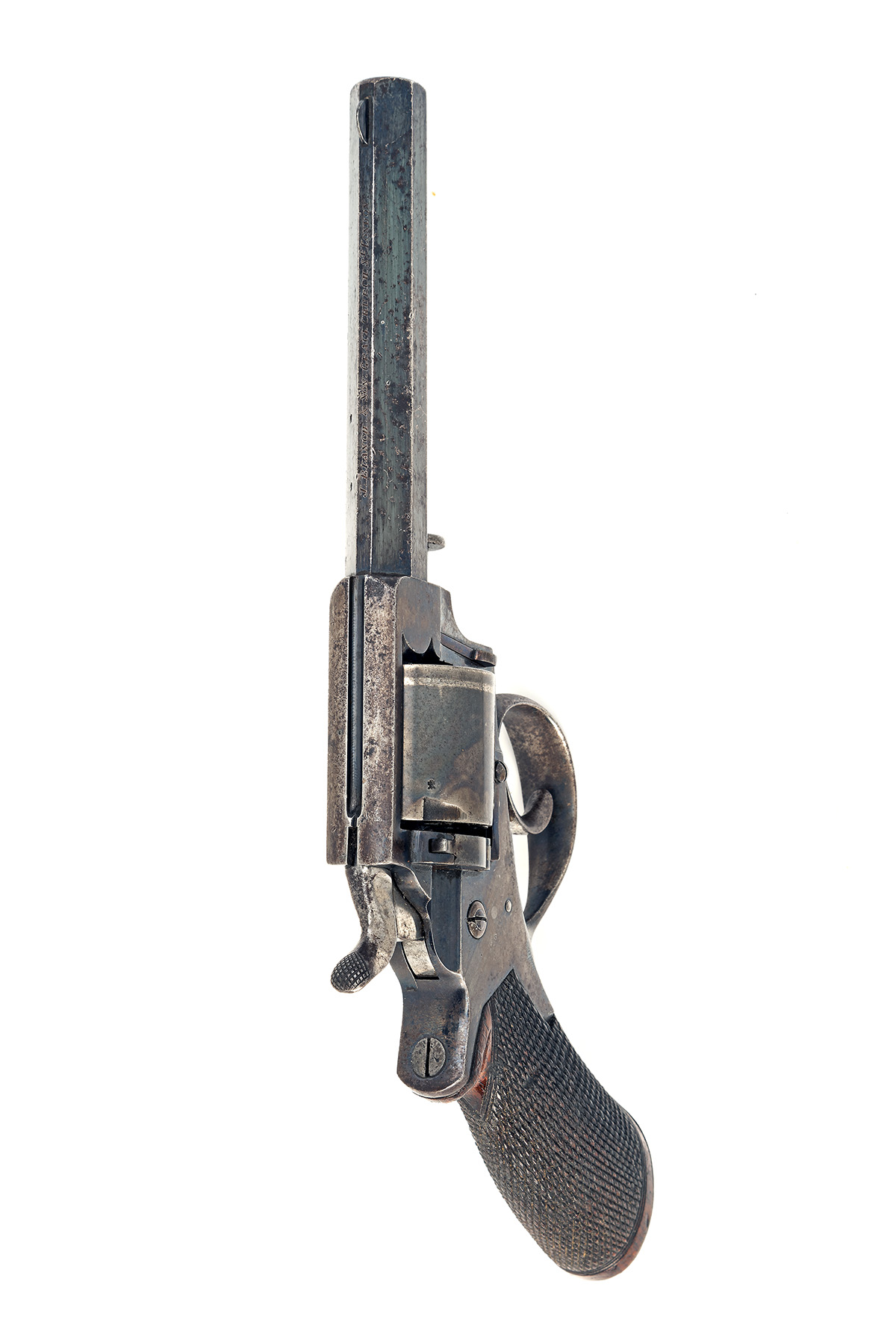 A CASED .380 (RIMFIRE) TRANTER'S PATENT REVOLVER RETAILED BY J. BLANCH, LONDON, serial no. 7232, - Image 4 of 5