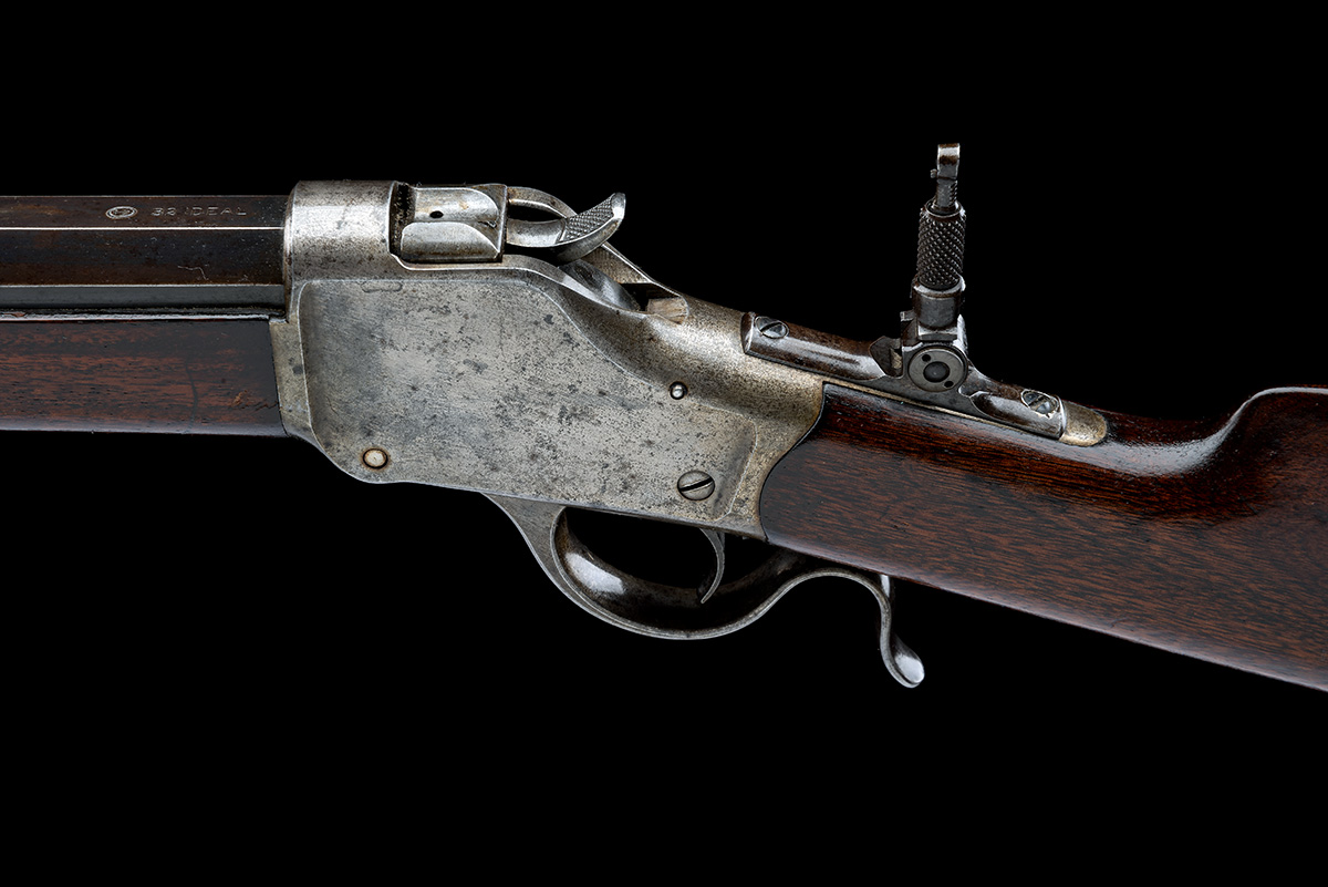 A RARE .32 (IDEAL) WINCHESTER MODEL 1885 'HIGH-WALL' SPECIAL ORDER RIFLE, serial no. 103360, for - Image 7 of 9