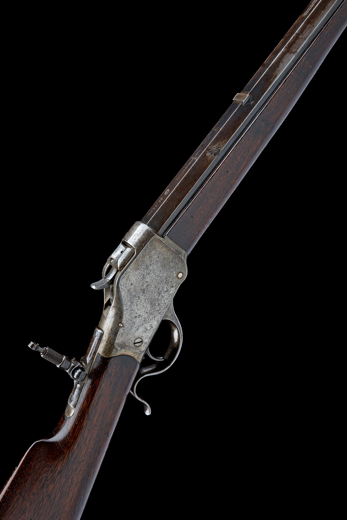 A RARE .32 (IDEAL) WINCHESTER MODEL 1885 'HIGH-WALL' SPECIAL ORDER RIFLE, serial no. 103360, for