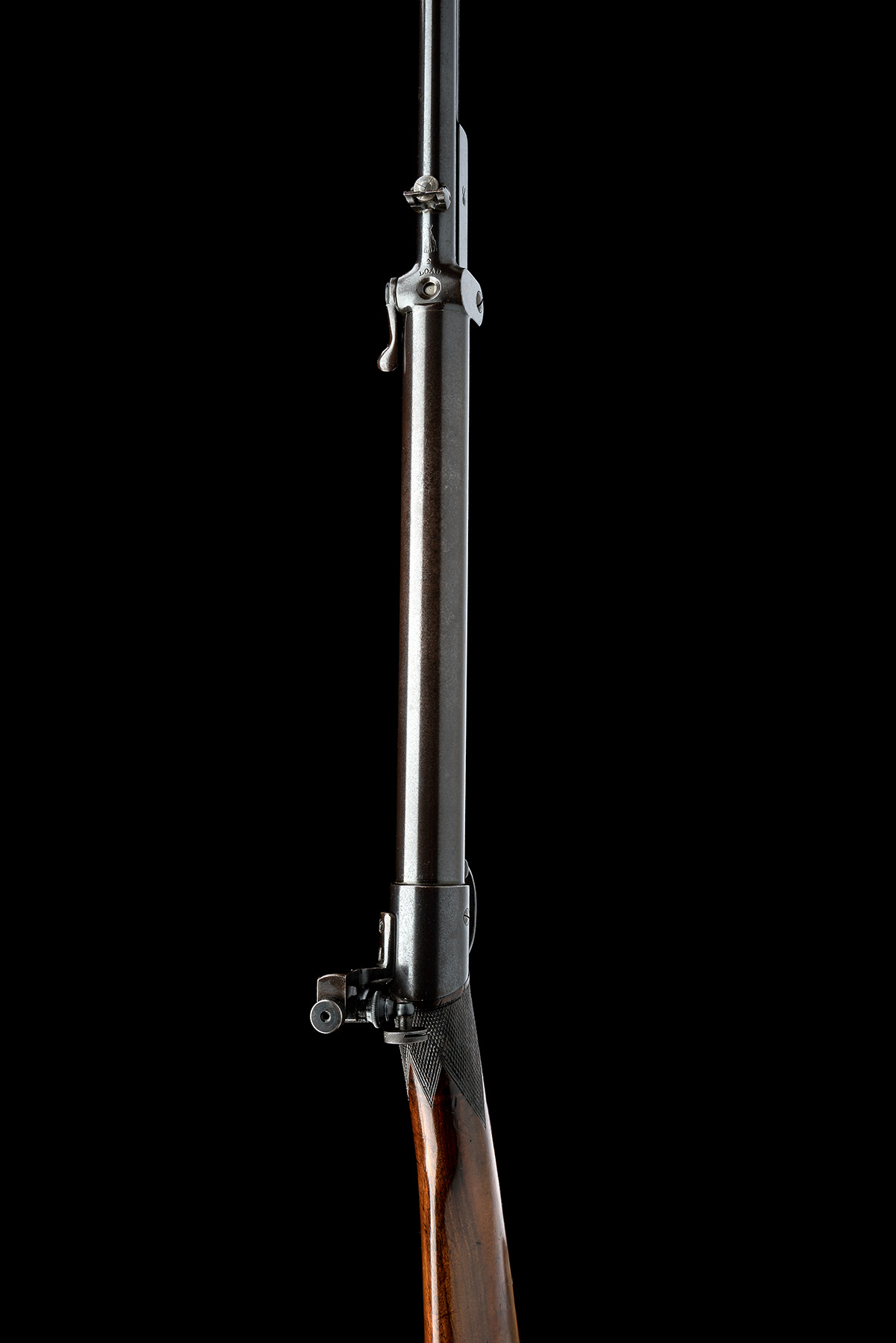 A .22 BSA STANDARD PRE-WAR UNDER-LEVER AIR-RIFLE OF IMPROVED MODEL 'D' TYPE, serial no. S72019, - Image 6 of 8