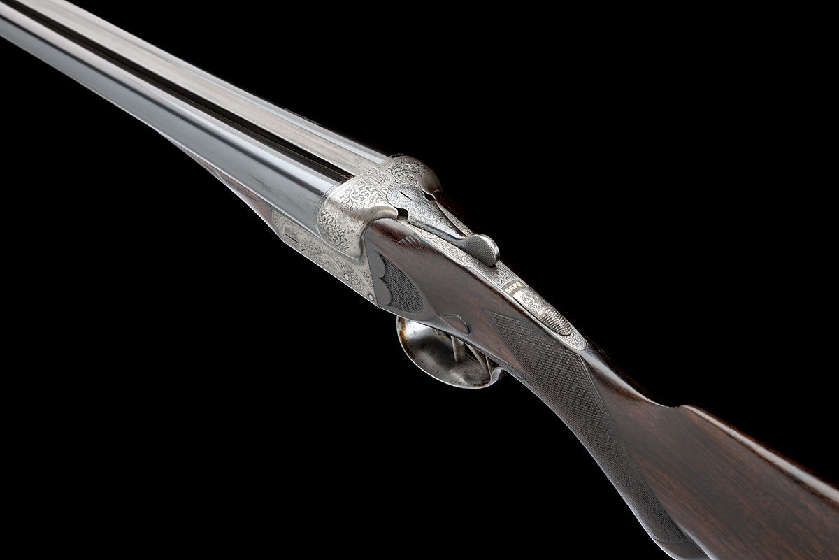 CHARLES BOSWELL A 12-BORE (3IN. MAGNUM) BOXLOCK EJECTOR WILDFOWLING GUN, serial no. 17842, circa - Image 8 of 9