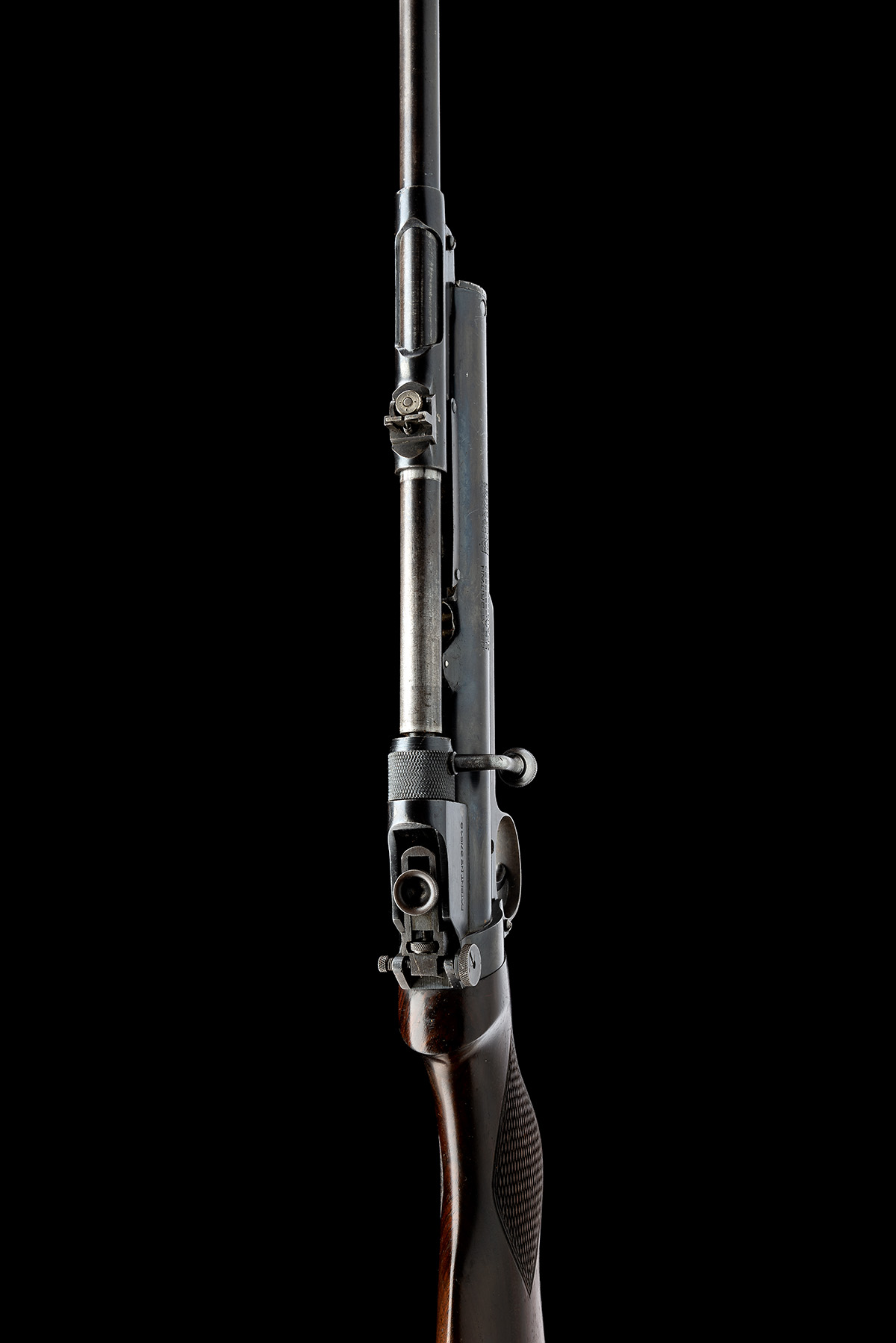 A SCARCE BOXED .22 WEBLEY & SCOTT 'MKII SERVICE' AIR-RIFLE, serial no. S8952, circa 1936, with - Image 5 of 10