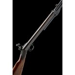 A .22 BSA STANDARD PRE-WAR UNDER-LEVER AIR-RIFLE OF IMPROVED MODEL 'D' TYPE, serial no. S72019,