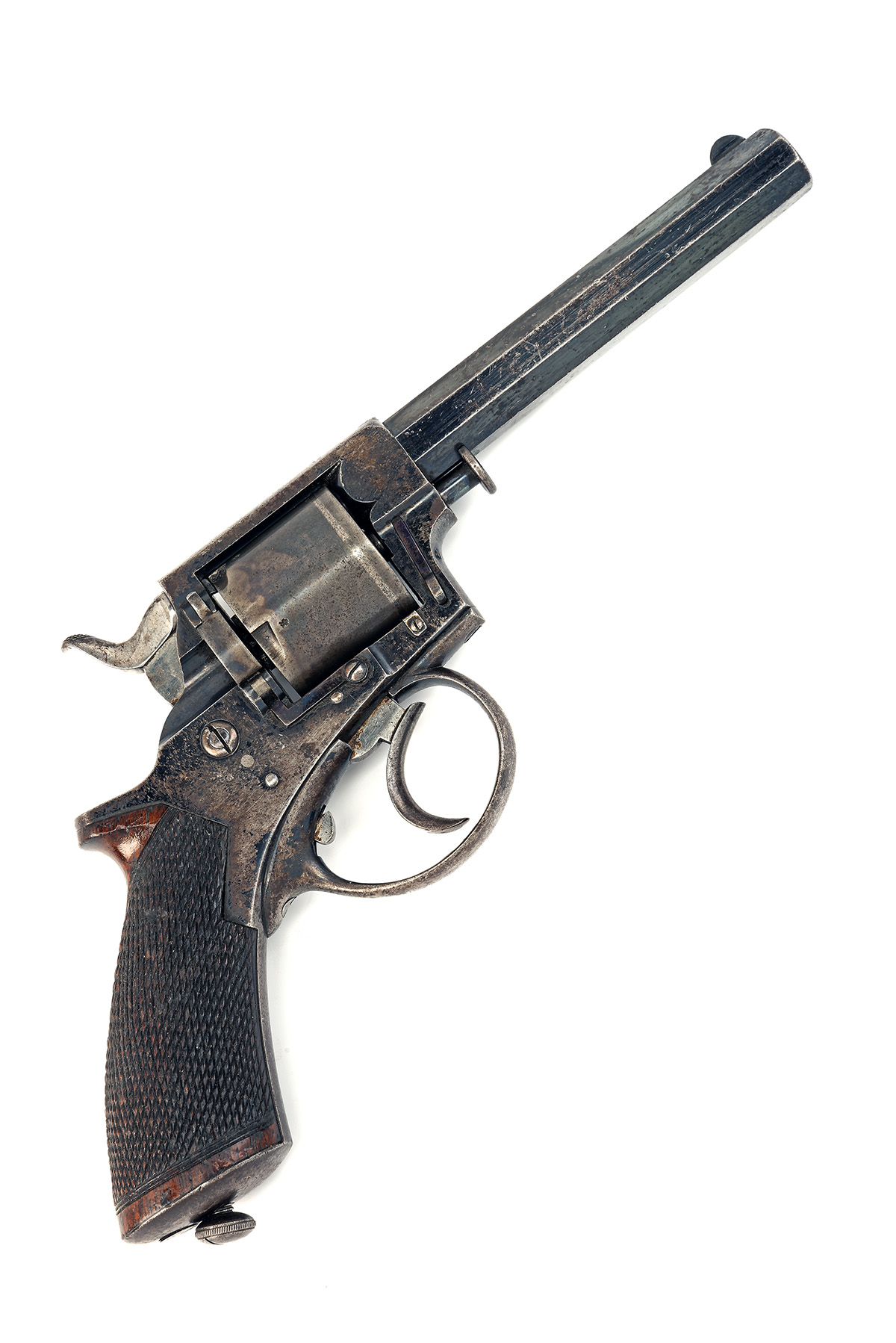 A CASED .380 (RIMFIRE) TRANTER'S PATENT REVOLVER RETAILED BY J. BLANCH, LONDON, serial no. 7232, - Image 2 of 5